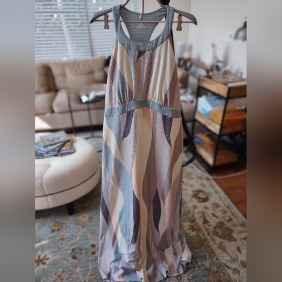 NWOT Prana Maxi Dress with internal Bra - XL - Picture 2 of 8